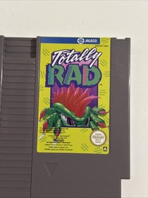 Totally Rad Nintendo NES Game Cartridge W/ Manual & Dust Cover Tested & Working