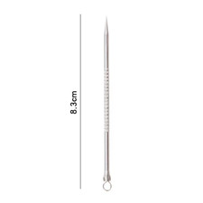 1Pc Stainless Steel Blackhead Comedone Acne Blemish Extractor Remover Face Skin