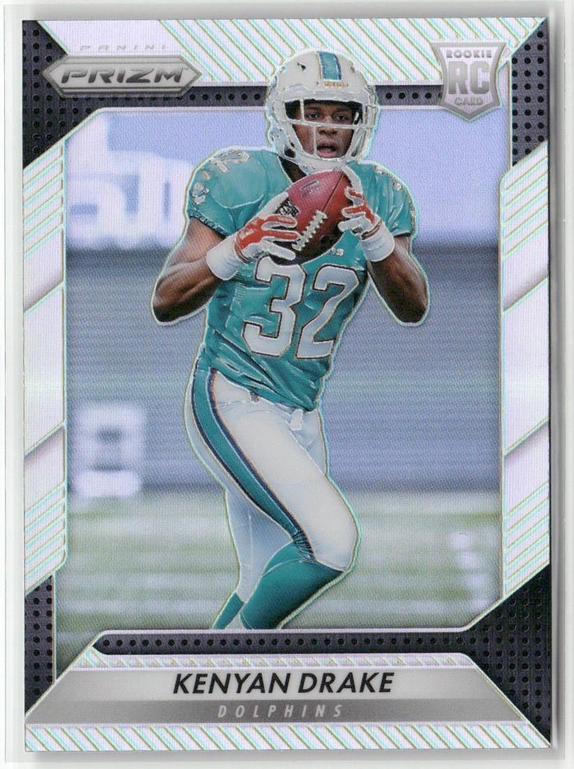 2016 Panini Prizm - Rookie Kenyan Drake #204 Silver Prizm (RC)
