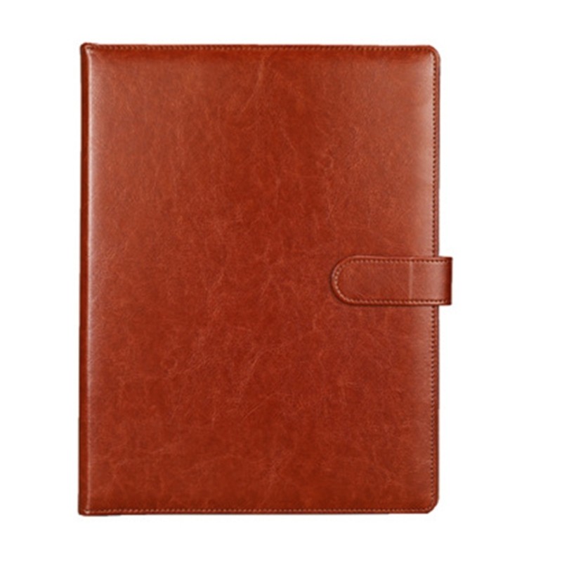PU Conference Folder with Clipboard Leather Document Folder File ...