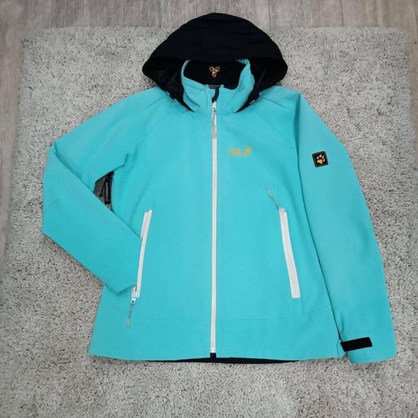 Women Jack Wolfskin Jacket Blue 40 / L / 48