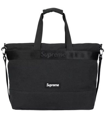 Supreme Shoulder Messenger Pack SS25 Cordura Fibric Black