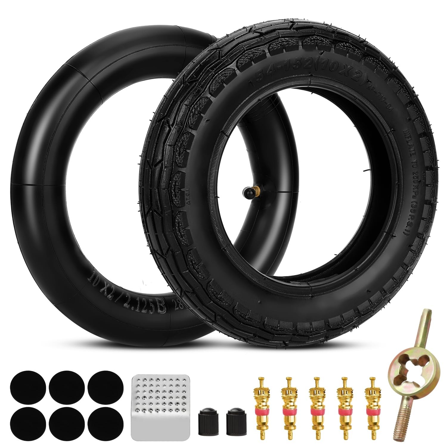 10x2 Electric Scooter Tire & Inner Tube 10x2.0 54-152 with R