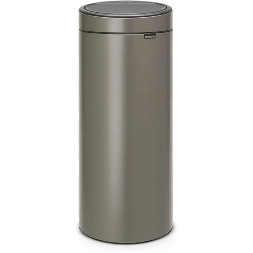 Brabantia Touch Bin New, 30L, Plastic Inner Bucket, Platinum - Image 2