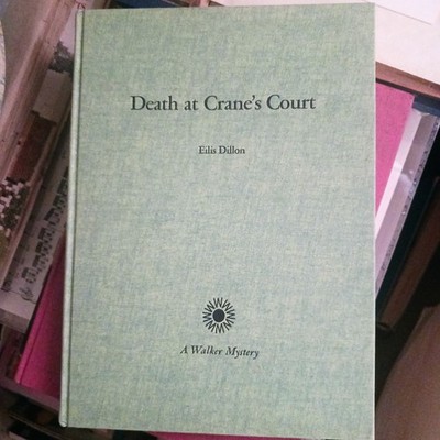 LARGE PRINT BOOK: A WALKER MYSTERY: DEATH AT CRANES COURT: EILIS DILLON HC 1963