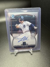 Luke Bowman Chrome 2023 Gold Refractor /499 Auto