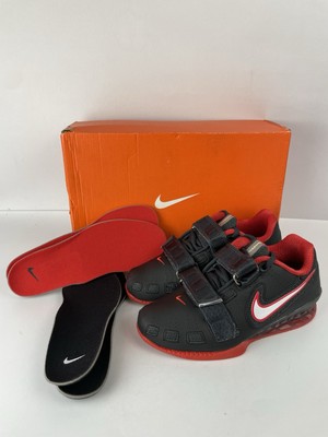 Nike Romaleos 2 Men Size 4 Red/Black 476927-016 Weightlifting