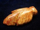 Old Nephrite Jade Stone Carved HongShan Culture Ancient Eagle Immortal #02062603 — photo 4