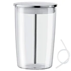 Glass Milk Container Compatible for Jura Automatic Coffee Machines，Clear Ju r...