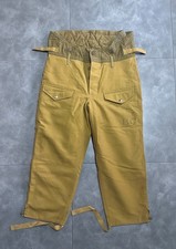 Vintage Soviet Tank Crew Pants 52/3 L – High Waist, Double Layer