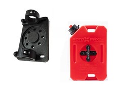 Hornet Outdoors Rotopax Fuel Can Mount For Utvs Compatible 1.5 To 2 Round Ro