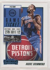2018-19 Panini Contenders Game Ticket Green Andre Drummond #76 qc6