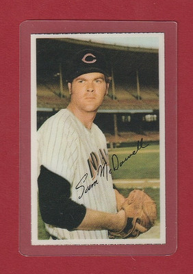 1971 Dell Today's team stamps - Sam McDowell - Cleveland Indians - 423   