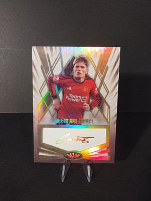 Alejandro Garnacho Signature Style Fat Trading Card Manchester United Argentina