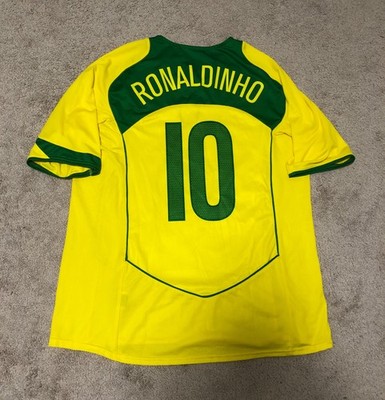 Nike ブラジル RONALDINHO 11番 シャツ Nike Ronaldinho Brazil 2004 Total 90 Reissue Jersey - SoccerWorld