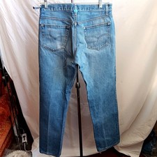 33x32 Fit Levi's Mens Vintage 501 Jeans USA Faded Straight Buttonfly Distress