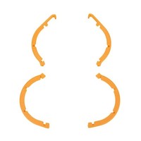 Schutzcover Set FüR Dji Neo 2 Robust Drohnen Schutz ZubehöR Orange 4 StüCk