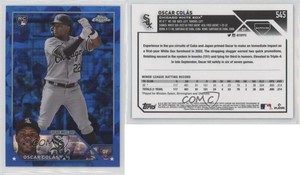 2023 Topps Chrome Sapphire Edition Oscar Colas Oscar Colás #545 Rookie RC