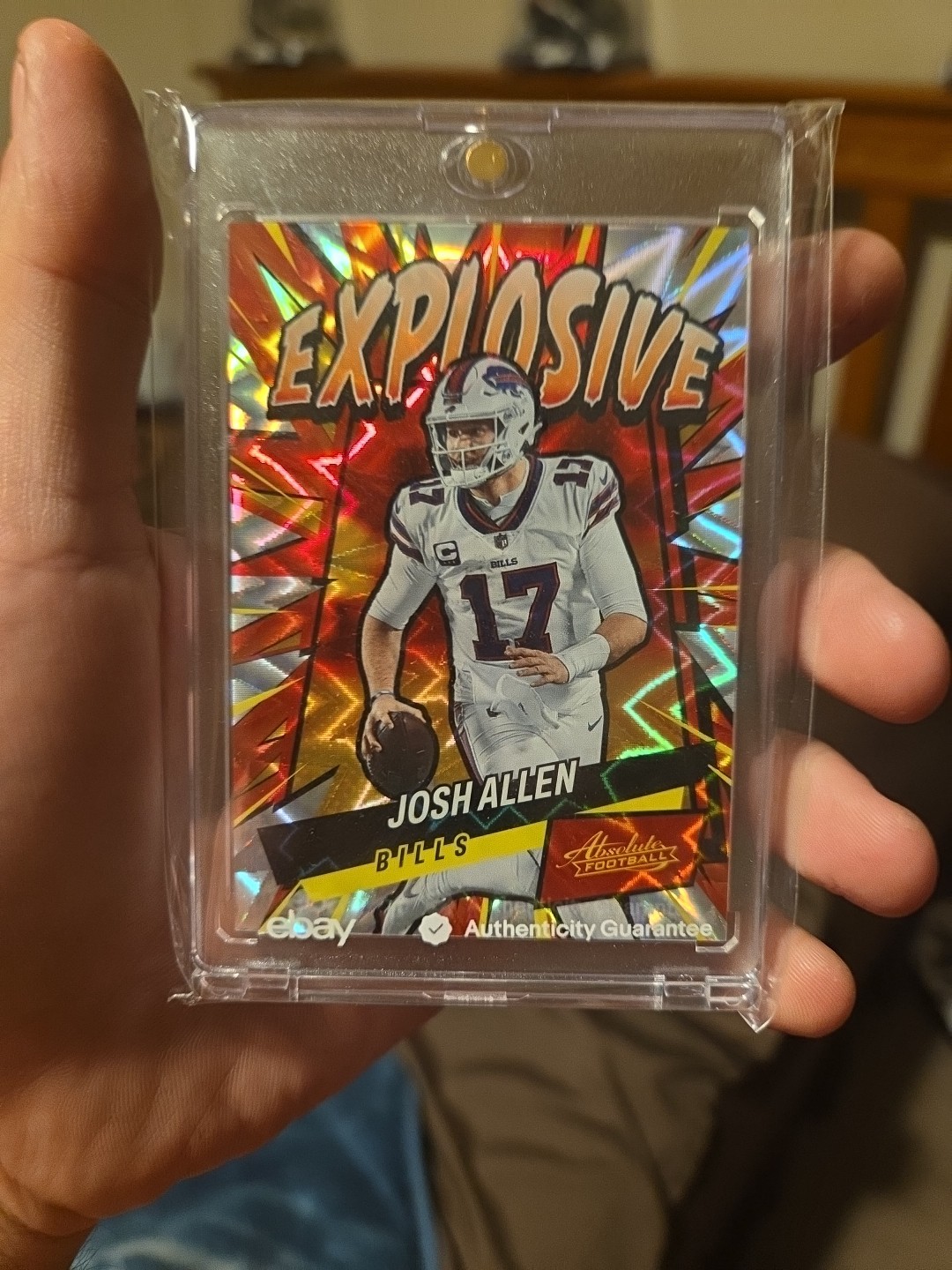 2022 Panini Absolute - Explosive Josh Allen #E1 *Ebay Authenticated*