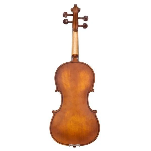Juego de violín GV103 4/4 tamaño completo mate abeto natural arce con estuche, arco, colofonia Foto 4 de 4
