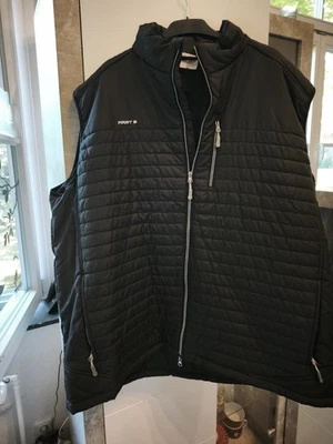 First B Herren Steppweste Schwarz 6XL Stehkragen Reißverschluss Taschen - Bild 1 von 4