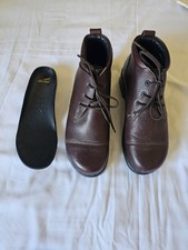 Dansko Lace Up Ankle Boots Sz 8 Brown Leather