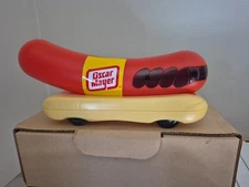 Vintage Oscar Meyer Weiner Mobile Coin Bank Toy 1993 Oscar Meyer Foods