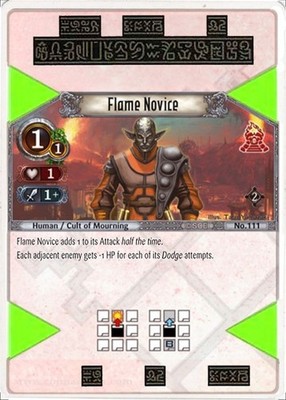 Flame Novice - Set 2 - The Eye of Judgment TCG