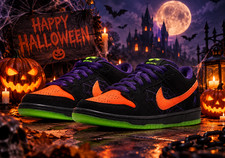 All women's Size US SB DUNK Low Night of Mischief Halloween BQ6817-006 5.5-11