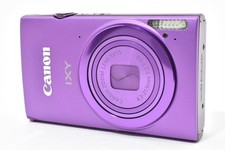 Canon IXY 430F IXUS 245 HS Digital Camera Purple 16.1MP 5x English OK Japan 140