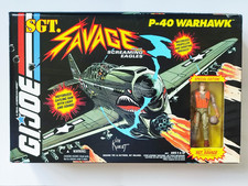 1994 HASBRO GI JOE - SGT SAVAGE P-40 WARHAWK ...