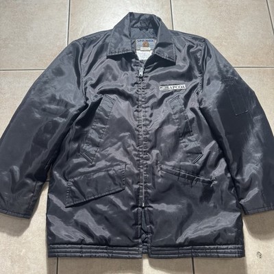 VTG Spiewak Golden Fleece Men s 40 Quilted Black Bomber Jacket Apcoa