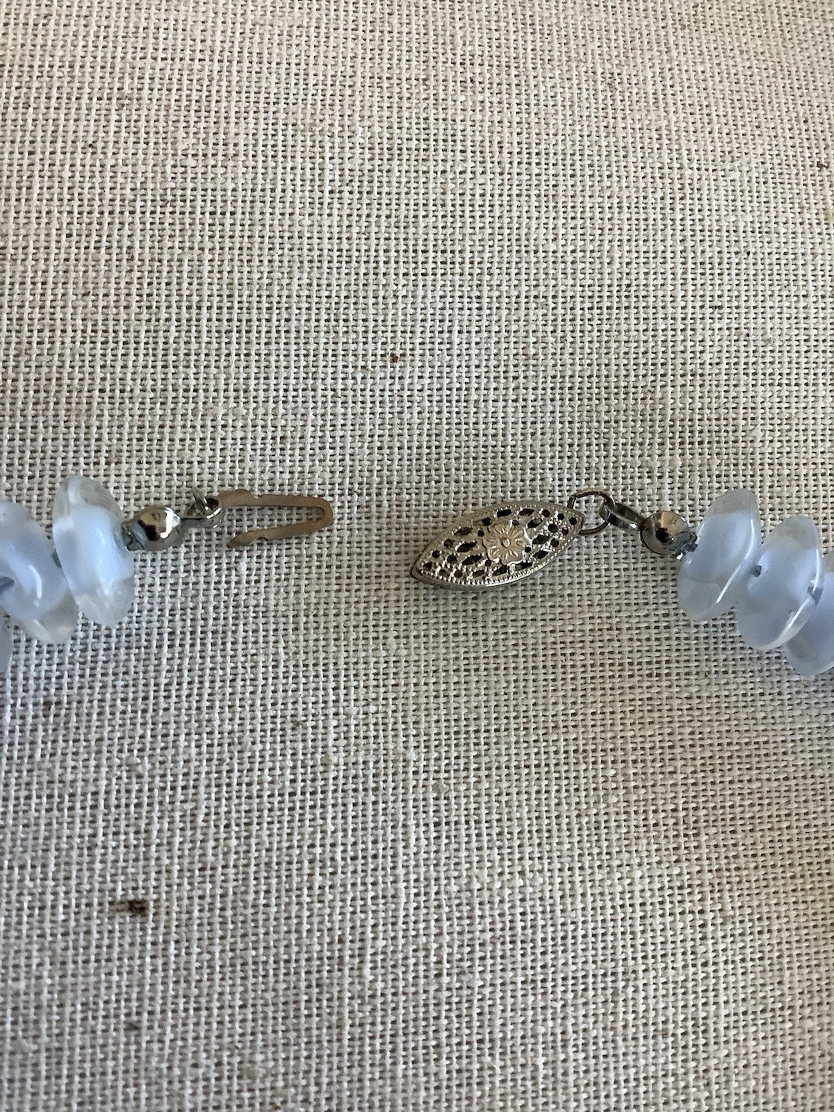 Single Strand Multi Shape & Size Blue Stone Neckl… - image 7