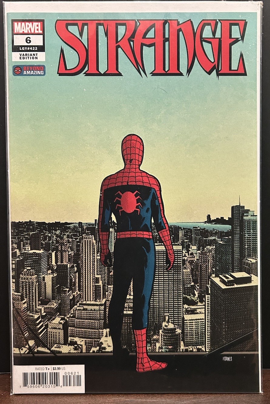 Marvel Comics STRANGE #6 LGY #422 Jorge Fornes Beyond Amazing variant VF/NM