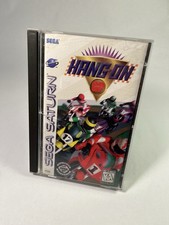 SEGA Saturn Hang-On GP Game CIB Complete In Box Good Condition WORKING Free ship