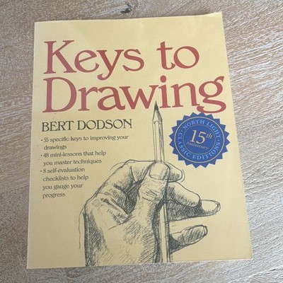 North Light Keys to Drawing Paperback Drawing Technique Instruction Book