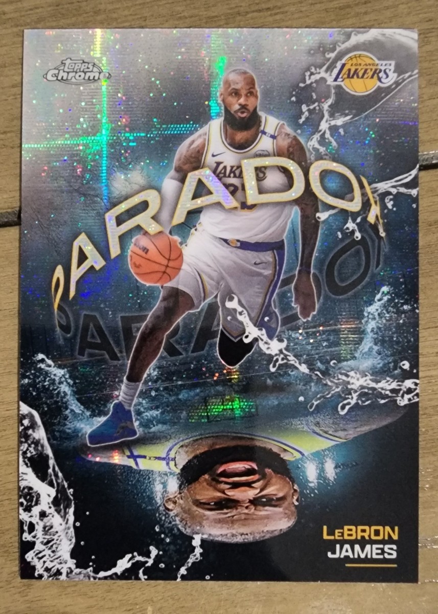 Lebron James 2025-26 Topps Chrome PARADOX SSP | eBay