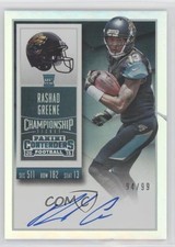 2015 Contenders Rookie RPS Championship Ticket 94/99 Rashad Greene #232 Auto 0a2