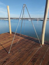 XXL Dreibein-Grill Höhe 200cm, geeignet für Schwenkgrill und Feuerstellen