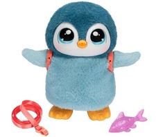 Walking Penguin My Pet Waddles, Interactive Plush Penguin with 25 Sounds and De