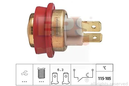 Thermocontact De Ventilateur Pour Honda NX 250 - Pièce D'occasion, Numéro 37760-MT2-003, Origine Japon