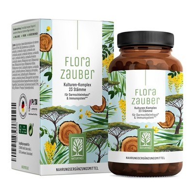 Kulturen Komplex 23 Bakterienstämme magensaftresistent Florazauber NATURTREU 