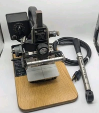 Kingsley SERIES H M-101 Hot Foil Stamping Machine VINTAGE WORKING LOOK NICE