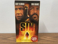 Sin, Gary Oldman, Ving Rhames, Crime thriller movie, VHS tape
