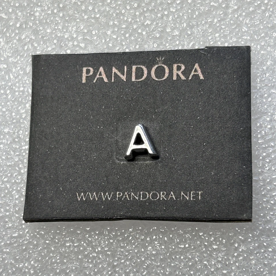 Authentic Pandora 🌟 Mini Petite Floating Locket 🌟 Letter A 🌟 P2 S925 ALE - Image 2 of 4