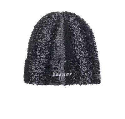 Supreme Tinsel Stripe Beanie “Black” O/S Brand New FW25 | eBay