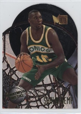 1995-96 Fleer Metal Maximum Metal Shawn Kemp #5 1e1t
