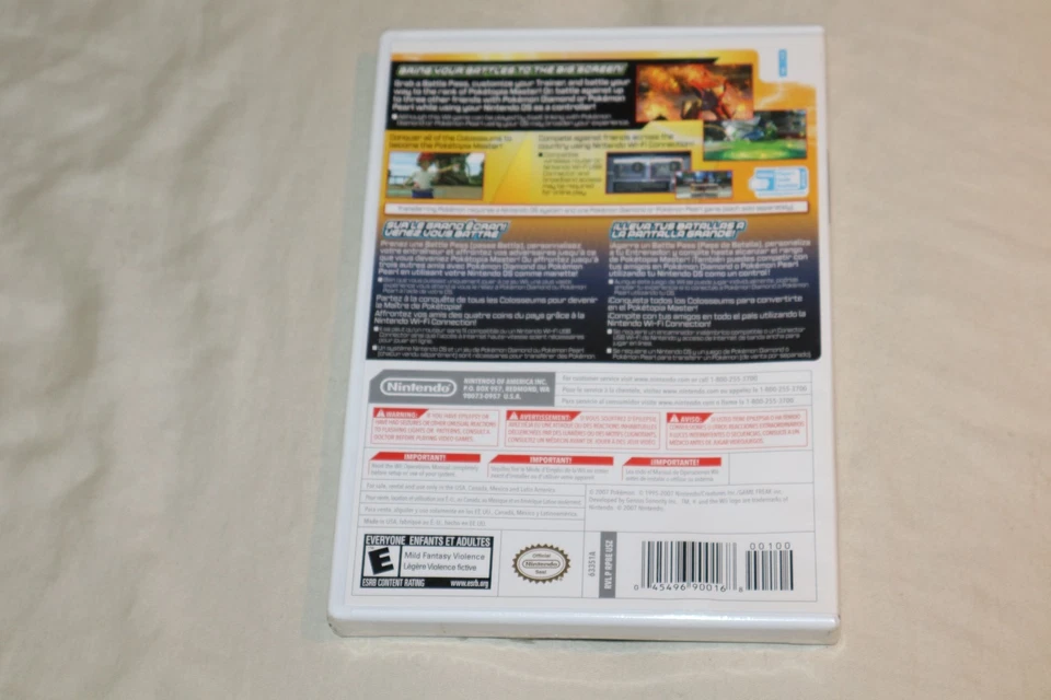 Pokemon Battle Revolution (Nintendo Wii, 2007) NEW SEALED *READ* - Image 3 of 4