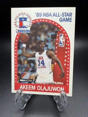 1989-90 NBA Hoops #178 Akeem Olajuwon