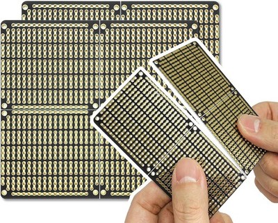 ELECTROCOOKIE PCB Prototype Board schnappbare Streifen-Board mit stromschienen